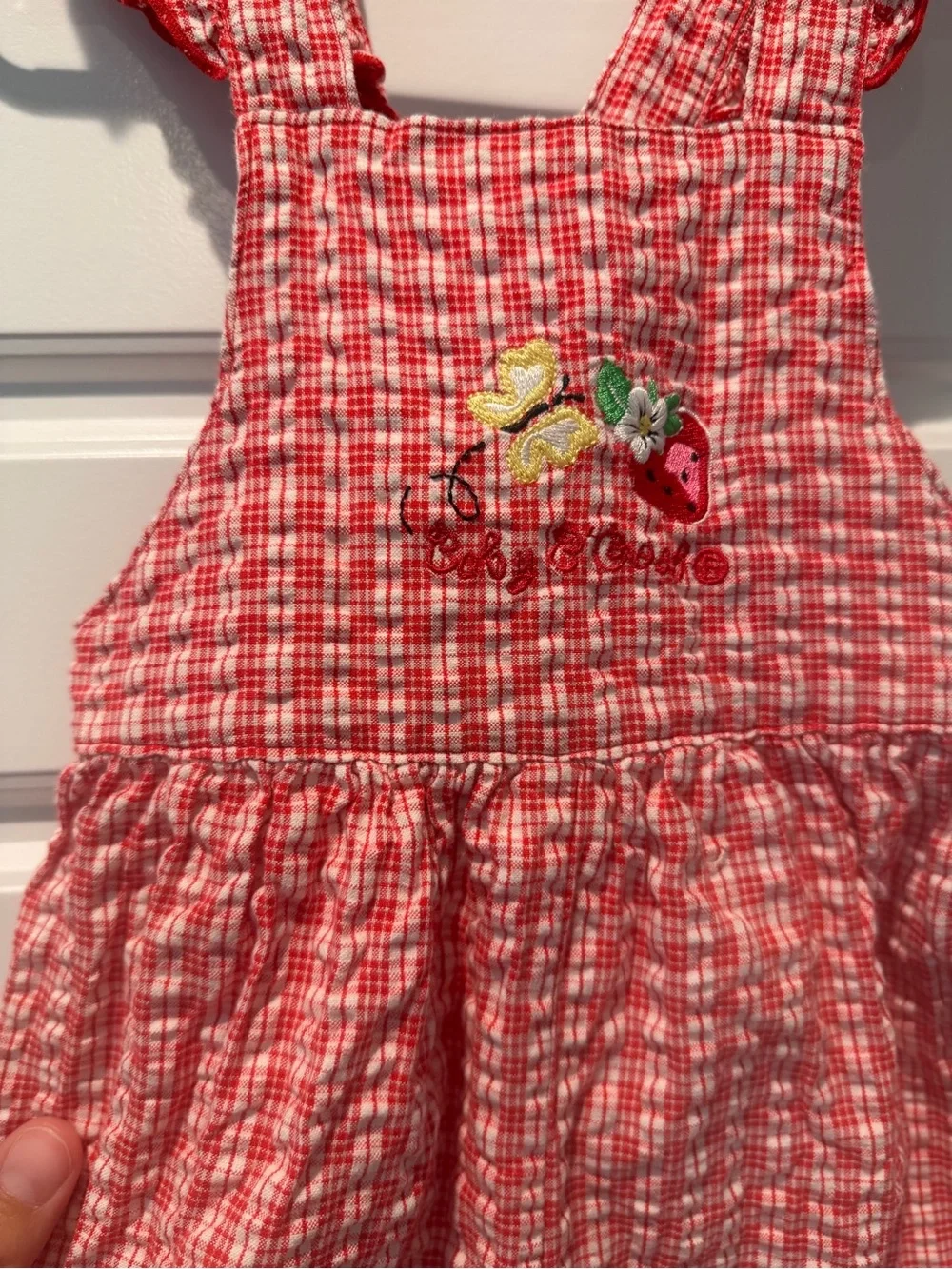 OshKosh Bgosh embroidered strawberry